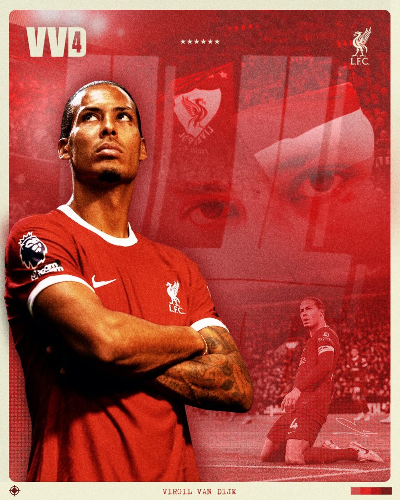 Virgil Van Dijk Liverpool FC